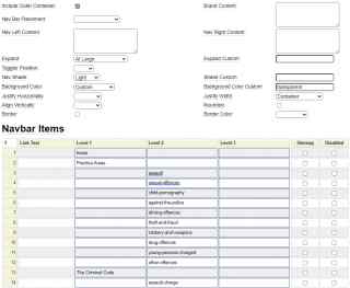 Menu definition in GenHelm Menu definition in GenHelm