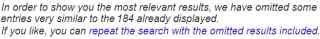 Google message indicating duplicate content Google message indicating duplicate content