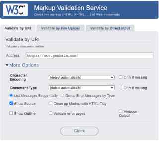 W3C Markup Validation W3C Markup Validation