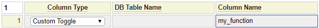 Custom toggle functions Custom toggle functions