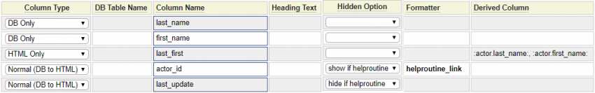 Sample helproutine formatter definition