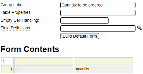 Page to collect the quantity Page to collect the quantity