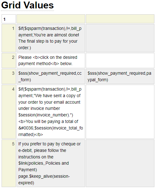 Rendering payment links Rendering payment links