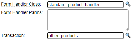 Generic Form Settings Generic Form Settings