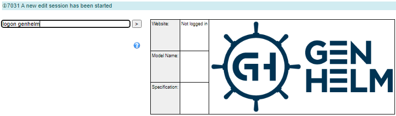 Logon to genhelm